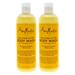 Raw Shea Butter Body Wash by Shea Moisture for Unisex - 13 oz Body Wash - Pack of 2