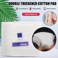 1200 Pcs Cosmetic Cotton Pads Double Layer Soft for Facial Cleansing Makeup Remover New
