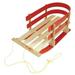 Paricon Pull Sleigh Deluxe Baby Wood Sled 29 in.