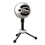 Blue Snowball USB Microphone for PC Mac Gaming Recording Streaming Podcasting Condenser Mic with Cardioid and Omnidirectional Pickup Patterns Stylish Retro Design - Brushed Aluminum