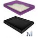 WAVELESS WATERBED Mattress/Liner/Fill Drain/Conditioner KIT (Queen 60X84 Tranq1s2)