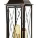 Salerno 27-Inch Triple LED Candle Lantern Battery Powered By Three Integrated Leds Suitable For Both Indoor And Outdoor Use 80073