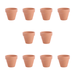 10 Pcs Pots Small Planter Terracotta 2 Inch Minicomputers Nursery Ceramics Plants Flower Vase