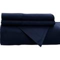 Navy 1800 Persian Collection Soft Brushed Microfiber 4-Piece Sheet Set DEEP Pocket ()