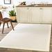 Wool Rugs 8X10 Earby Modern Cream Area Rug Cream Carpet For Living Room Bedroom Or Kitchen (8 X 10 )