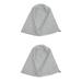 2 Count Weather Covers Outdoor Statue Garden Fountain Dust-proof Furniture 420d Oxford Cloth