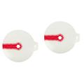 2 PCS Whisk Splash Cover Egg Beater Bowl Lid Mixing Bowls Tents Oven Kitchen Utensils Counter Protector Plastic