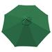 Garden Umbrella Outdoor Stall Umbrella Beach Sun Umbrella Replacement Cloth 78.7 Inch Diameter Green