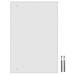 Whiteboard Magnetic for Fridge Desktop Decoration Tablescape Message Boards Grocery List Blank Acrylic Erasable Writing