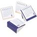4 Pcs Decorative Standing Calendar Table Desk Vertical Monthly Teacher Office Paper