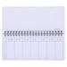 Tearable Weekly Planner Portable Coil Flip-Up Notepad (Garland Planner) Convenient Academic Household Accessories Craft The Notebook Top Spiral Binder Work Student