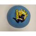 8 Inch Light Blue Spiderman Rubber Ball - Playground Ball