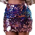 Hwmodou Skirts For Women Knee Length Sequin Midi Skirt Women Pink Skirt Black Skirt White Skirt Women Skirt Girls Tennis Skirts For Woman