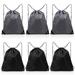 Drawstring Backpack 6 Pcs Gym Women s Backpacks Gifts BAG Make up Organizer Polyester Cloth