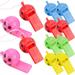 200pcs Colorful Whistle Sports Race Whistle Multi-function Whistle Referee Whistle