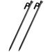 Cast Iron Stakes for Outdoor Lights 2 Pcs Accessories Ground Pile Tent Tents Heavy Duty