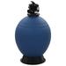 vidaXL Pool Sand Filter with 6 Position Valve Blue Pool Spa Filter 22 /26