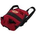 Portable Pet Supplies Pet Chest Pack Breathable Travel Pet Shoulder Chest Bag Pet Out Shoulder Bag Dog Backpack(Red M)