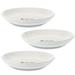 3 Pcs Pet Flatware Cat Bowls Cat Plates for Wet Food Small Cat Food Dish Ceramic Cat Bowl Cat Tray Fish Bone Ceramics