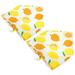 Dog Bandana Party Supplies Pet Triangle Towel Lemon Decor Boy Ornaments Summer Polyester 2 Pcs