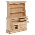 Dollhouse Locker Simulate Storage Cabinet Decor Accessories Mini Bookcase Furniture