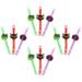 12 Pcs LED Bracelet Gifts Decor Halloween Costumes Accessories Lighted Bracelets Party