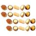 20 Pcs Simulated Nut Snack Toy Hazelnuts DIY Mini Decor Peanut Kit Simulation House Food Doll