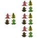 Simulated Frog Ornament Realistic Frogs Decoration Kids Cars Toy Toad Plastic Child 16 Pcs