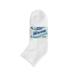 Unisex Diabetic Crew Circulatory Non-Elastic Ankle Length Quarter Socks for Mens & Womens (12 Pairs White 10-13)