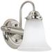 Trent Collection 9 Wide Satin Nickel Finish Bath Light Wall Scone