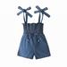 Bjutir Bodysuits For Baby Toddler Children S Clothing Girls Summer Children S Suspenders Children S Jumpsuit Jeans Straps Pants Fashionable