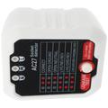 4 Pieces Electrical Outlet Tester Electricity Tester Plug Tester for Electrical Outlets Gfci Outlet Tester Power Outlet Tester Original White Electronic