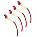 4 Pcs Fuse Outdoor Camping Fire Rope with Sleeve Secrional Glamping Gear Survival Starters