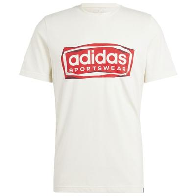 adidas - FLD Sportswear Logo - T-Shirt Gr 3XL weiß