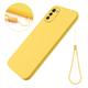 Matte liquid silicone cover for Nokia G11 4G / G21 4G - Yellow