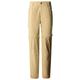 The North Face - Women's Exploration Conv Straight Pants - Walking trousers size 10 - Long, sand