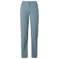 Vaude - Women's Farley Stretch Capri T-Zip Pants III - Zip-off trousers size 38 - Short, grey