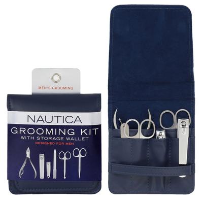 Nautica Men's Men's Grooming Kit, 6-Piece Navy, OS