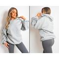 Molly Fall Winter Oversized Ruched Sleeves Hoodie