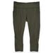 Lululemon Athletica Pants & Jumpsuits | Lululemon Olive Green Cropped 22" Leggings Sz 10 | Color: Green | Size: 10