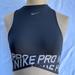 Nike Tops | Nike Pro Sports Bra. Nike Cropped Shirt. Size S. Excellent Condition. Black. | Color: Black/White | Size: S