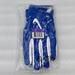 Nike Accessories | Men's Nike Superbad 4.0 Football Gloves In Blue & White, Size 3xl | Color: Blue/White | Size: 3xl