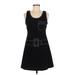 Nicole Miller Collection Casual Dress - A-Line: Black Dresses - Women's Size 6