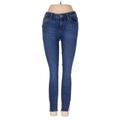 IRO Jeans Jeggings - Low Rise Skinny Leg Denim: Blue Bottoms - Women's Size 24 - Dark Wash