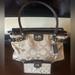 Coach Bags | Coach Madison Kara Optic Beige Canvas Purse & Matching Wallet. Get Both | Color: Cream/Tan | Size: Os