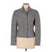 Tracy Reese Jacket: Short Gray Plaid Jackets & Outerwear - Women's Size 8