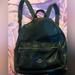 Coach Bags | Coach Large Black Leather Backpack | Color: Black | Size: Os