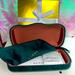 Gucci Accessories | Gucci Sunglasses Case, Sunglasses Pouch, Lens Cleaner, Green Velvet | Color: Brown/Green | Size: Os