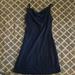 Urban Outfitters Dresses | Navy Blue Silk Dress | Color: Blue | Size: Xs