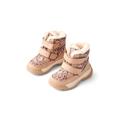 Winterboots WHEAT "Millas Double Velcro Tex Print" Gr. 29, rosa (rose dawn) Kinder Schuhe Stiefel Boots